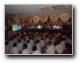 All devotees enthusiastically took part in singing - Click to enlarge